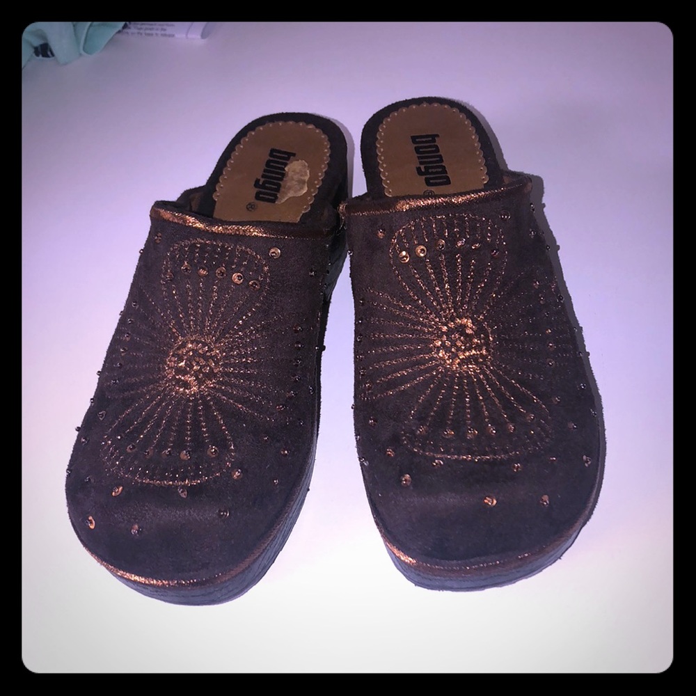 Bongos Back Open Clogs